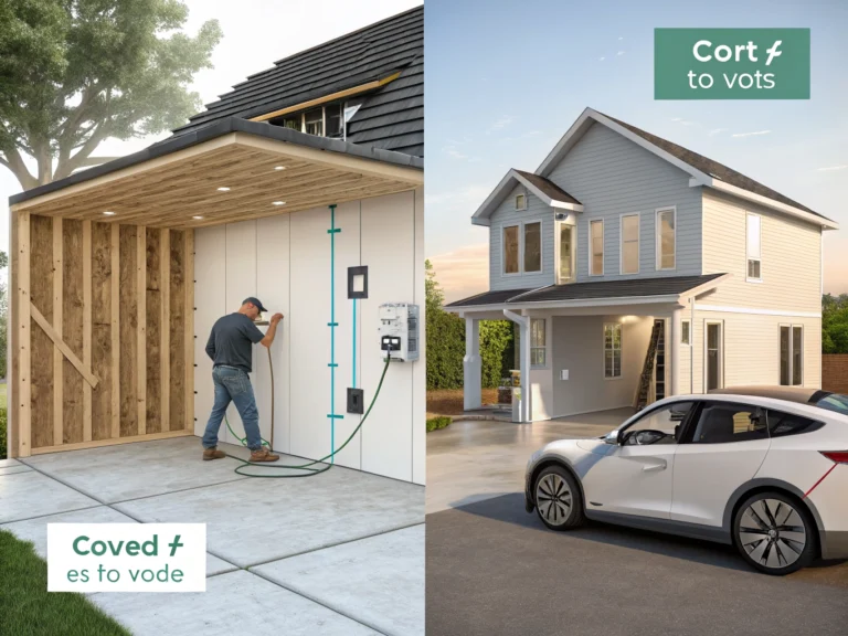 New Construction vs. Retrofit: EV Charger Installation Cost Comparison